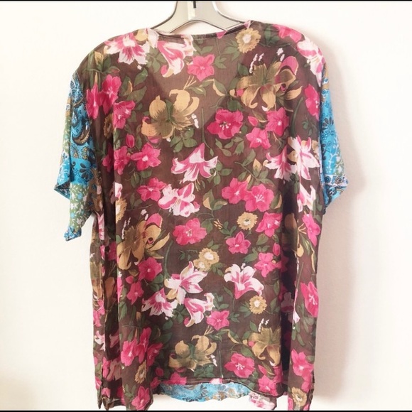 Boho Patchwork Blouse - Picture 6 of 6